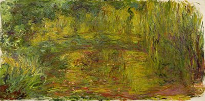 Die Japanische Brücke, 1918 von Claude Monet